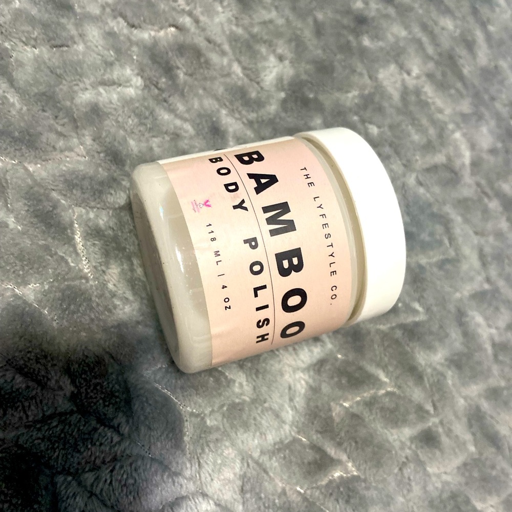 Bamboo body polish